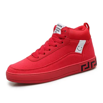 

2020 Summer New Style Couple Canvas Light Shoes Casual Sports Student Board Shoes Men Lace Up Sneakers Size 35-44