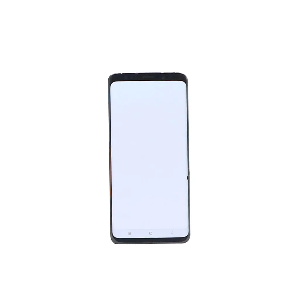 Оригинальная замена AMOLED для SAMSUNG Galaxy S9 S9+ ЖК сенсорный экран дигитайзер с рамкой с черными пятнами G960 G965 дисплей