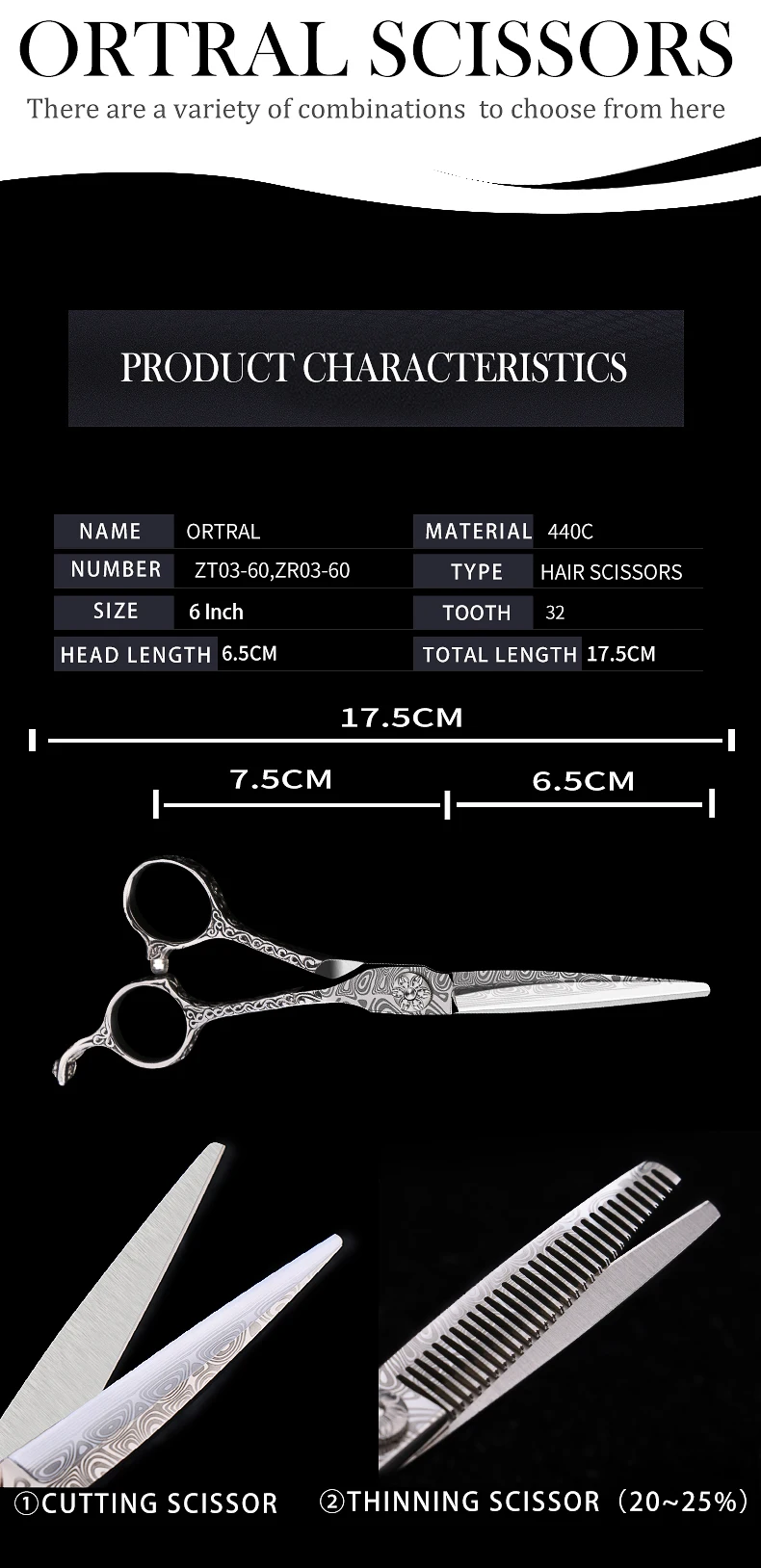 Японские 440C Дамасские ножницы для волос, профессиональные, высокое качество, 6 дюймов, парикмахерские лазерные бритвы, лезвия для резки, филировочные Парикмахерские ножницы