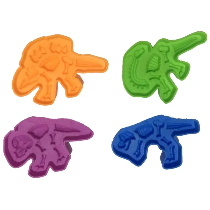 Dinosaur Plasticine Mould Tools DIY Clay Moulds Toy Kit Dough Modeling Clay Toys play dough tools modelling clay modeling tools