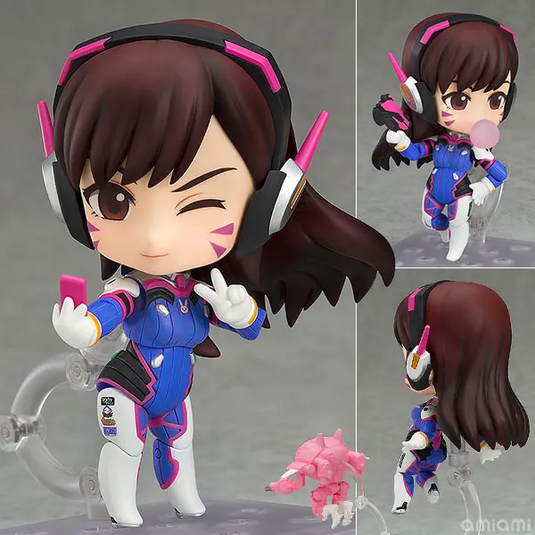 Новинка 10 см Overwatch Dva фигурка игрушки игра кукла подарок с коробкой|Игровые