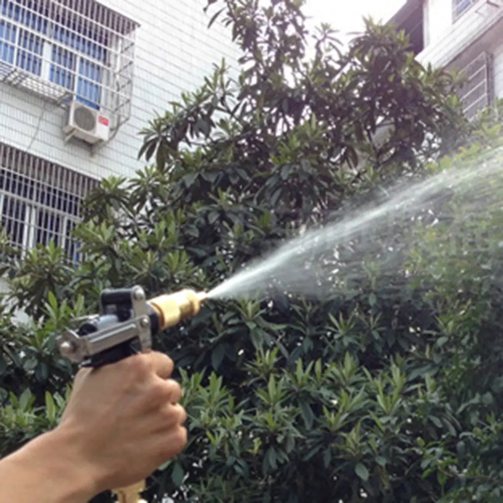 Полностью медный прочный домашний сад автомойка водяной пистолет высокого давления воды чистящий инструмент Аксессуары для использования хо