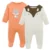 TUONXYE 2 шт./компл. Baby Girl Cute Rabbit Fox Пижамы Для Девочек Детские Onesies Newborn Footed Pijama Infantil Младенческий Хлопчатобумажный Комбинезон