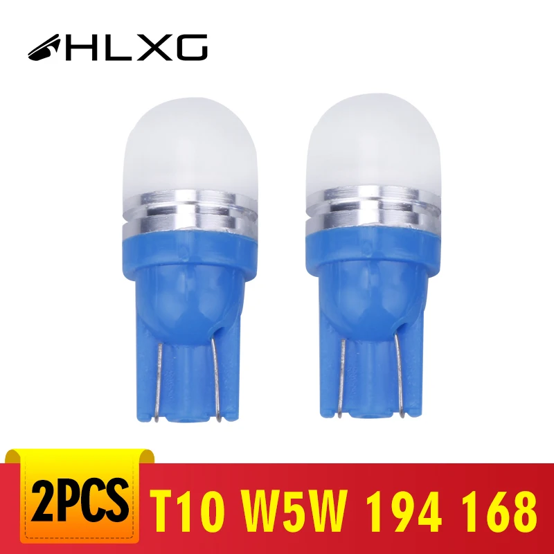 

hlxg 2PCS W5W LED T10 168 194 12V Auto White Light For Hyundai Solaris Getz Kia Rio 3 Spectra Optima K2 Ceed Picanto Honda Civic