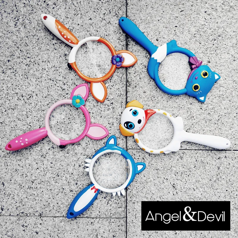 

Young STUDENT'S Science Experiment Observe Extendable kun chong he Collection Bug Net CHILDREN'S Cartoon Unisex Magnifying Glass