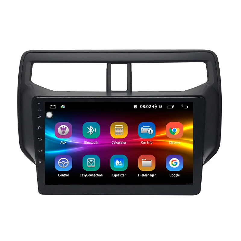Раш Android 9,0 Восьмиядерный 4+ 64G сенсорный экран стерео Android Автомагнитола 1 Din для Toyota Rush
