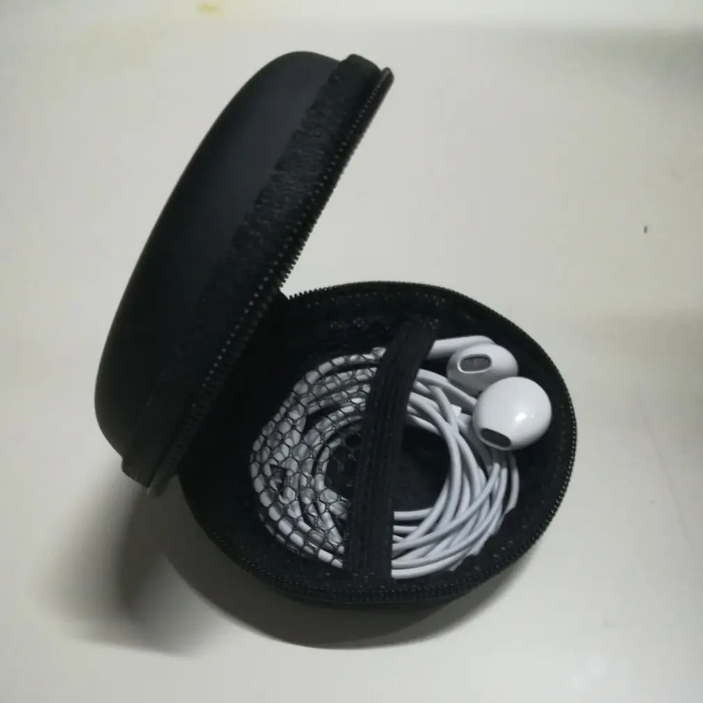 

Earphone Holder Case Storage Carrying Hard Bag Box Case For Earphone Headphone Accessories Earbuds memory Card USB Cable