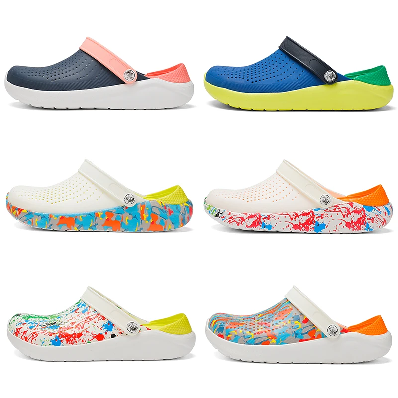 Women Casual Slippers Comfortable Classic Clogs Soft Slip-on Beach Sandals