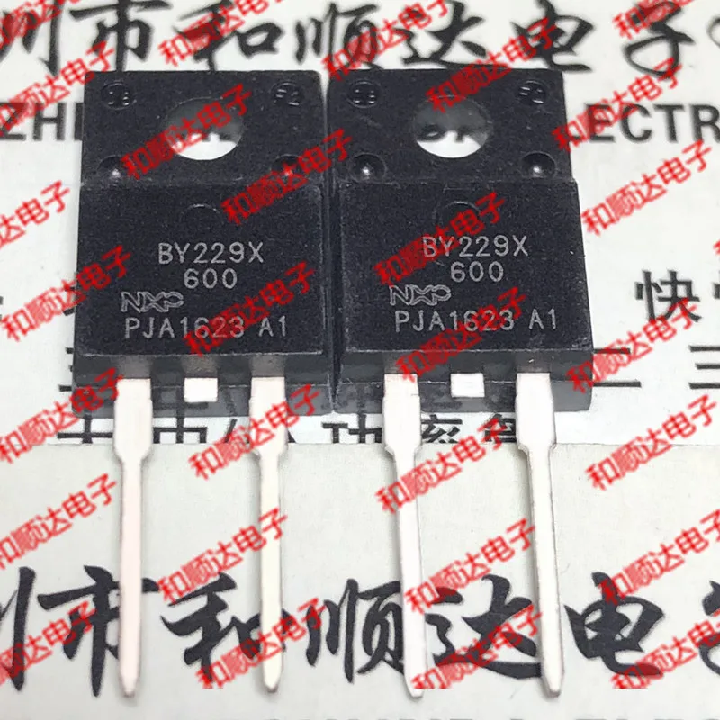 10 шт./лот BY229X-600 новые имеющиеся TO-220F 600V 8A