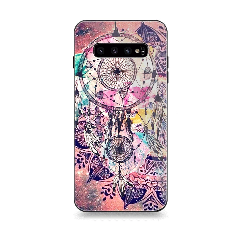 Чехол для телефона Стекло для samsung A10 A20 A30 A40 A50 A60 A70 S7 край S8 S9 S10 Plus чехол с изображением Ловца снов с горячим принтом
