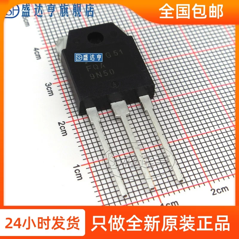 

10Pcs/Lot FQA9N50 9A 500V TO247 DIP MOSFET Transistor NEW Original In Stock