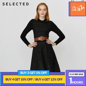 

SELECTED Winter Slim Fit Woolen Umbrella Dress S|419446509