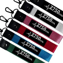 New Motorcycle Keychain Car Curves Keyring OEM Jewelry sticker ID Card Straps Phone Lanyards for Kawasaki Z750 Z 750 Logo Badge