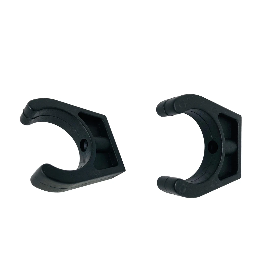 2x Ladder Stowing Storage Clips Clamps for Boat - 1-3/4 inch