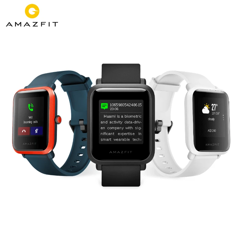 Умные часы Xiaomi Amaz fit Bip S 5 АТМ GPS GLONASS PGG Bluetooth|Смарт-часы| |