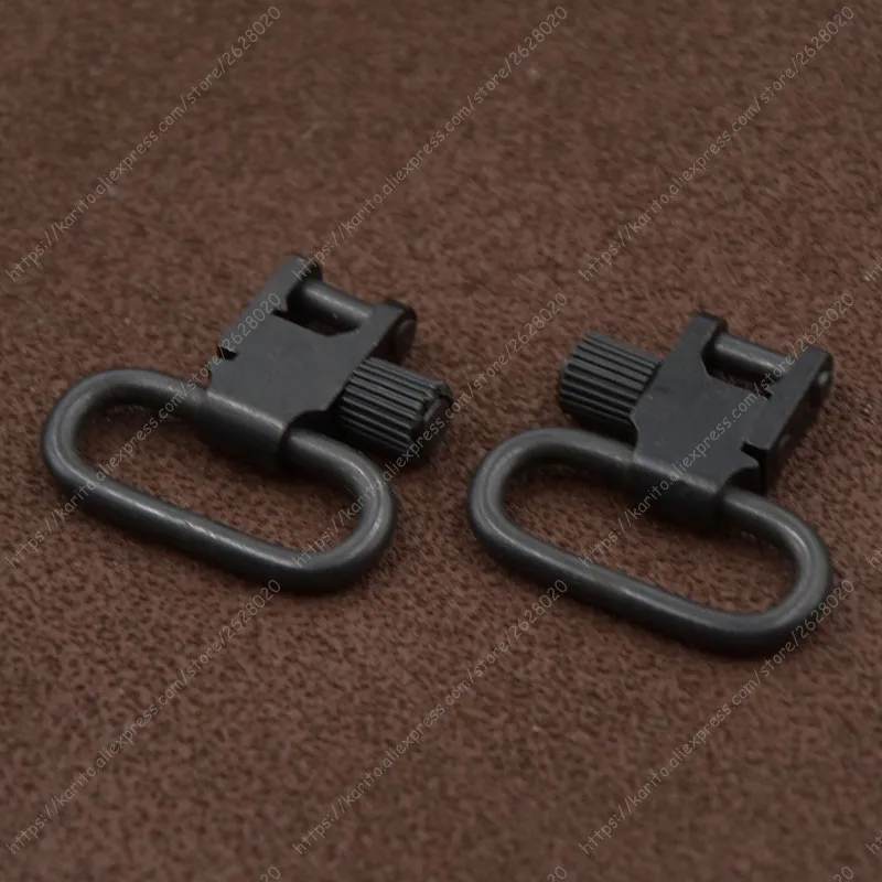Винтовочное ружье 1 дюйм строп из стали QD Swivel 2 шт. M7666 | Спорт и развлечения