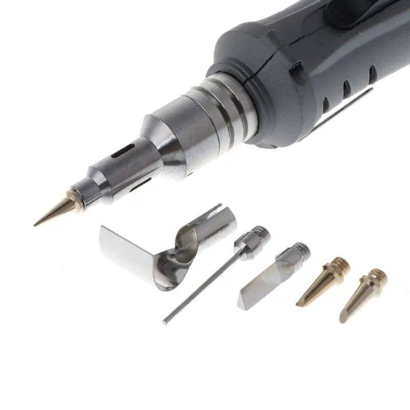 10-In-1 Gas Soldering Iron Case Set Multifunction HS-1115K Butane Lighter Spray Set Welding Equipment