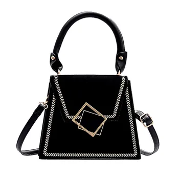 

Women’ s Fashion Trend Leather Large Capacity Bag Shoulder Bag Messenger Bag For Women sac main femme#45