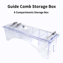 

Barber Shop 8 Grid Guide Limit Comb Storage Box Replacement Comb Storage Box Salon Hairdressing Tools