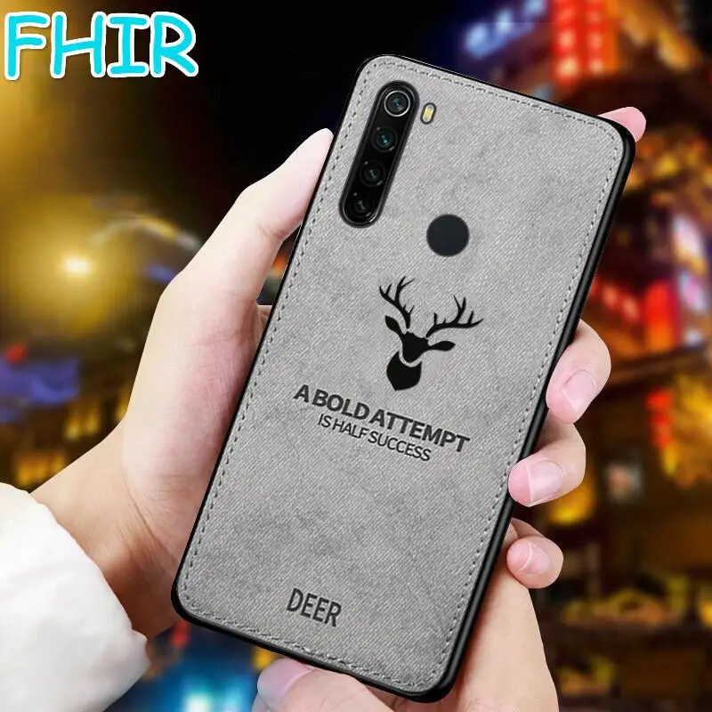 Soft Fabric Cloth Back Cover For Xiaomi Redmi K30 K20 Note 8T Note8 Pro Cases 8A 7ANote7 Shockproof Phone |