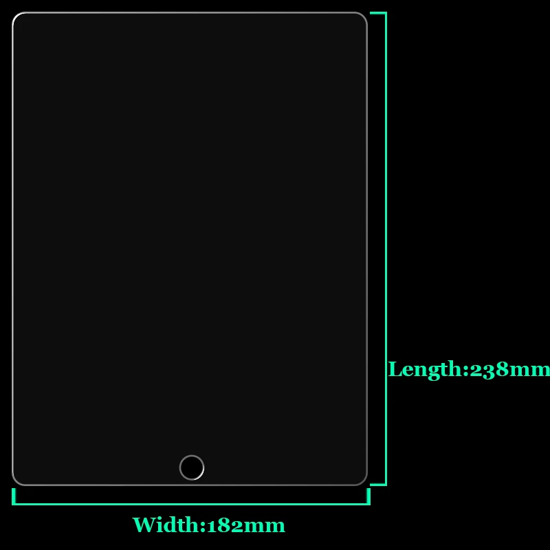 Для Apple Ipad 2/3/4 A1395 A1396 A1397 A1416 A1430 A1403 A1458 A1459 закаленное Стекло с уровнем твердости 9H 2.5D Премиум Экран защитная пленка