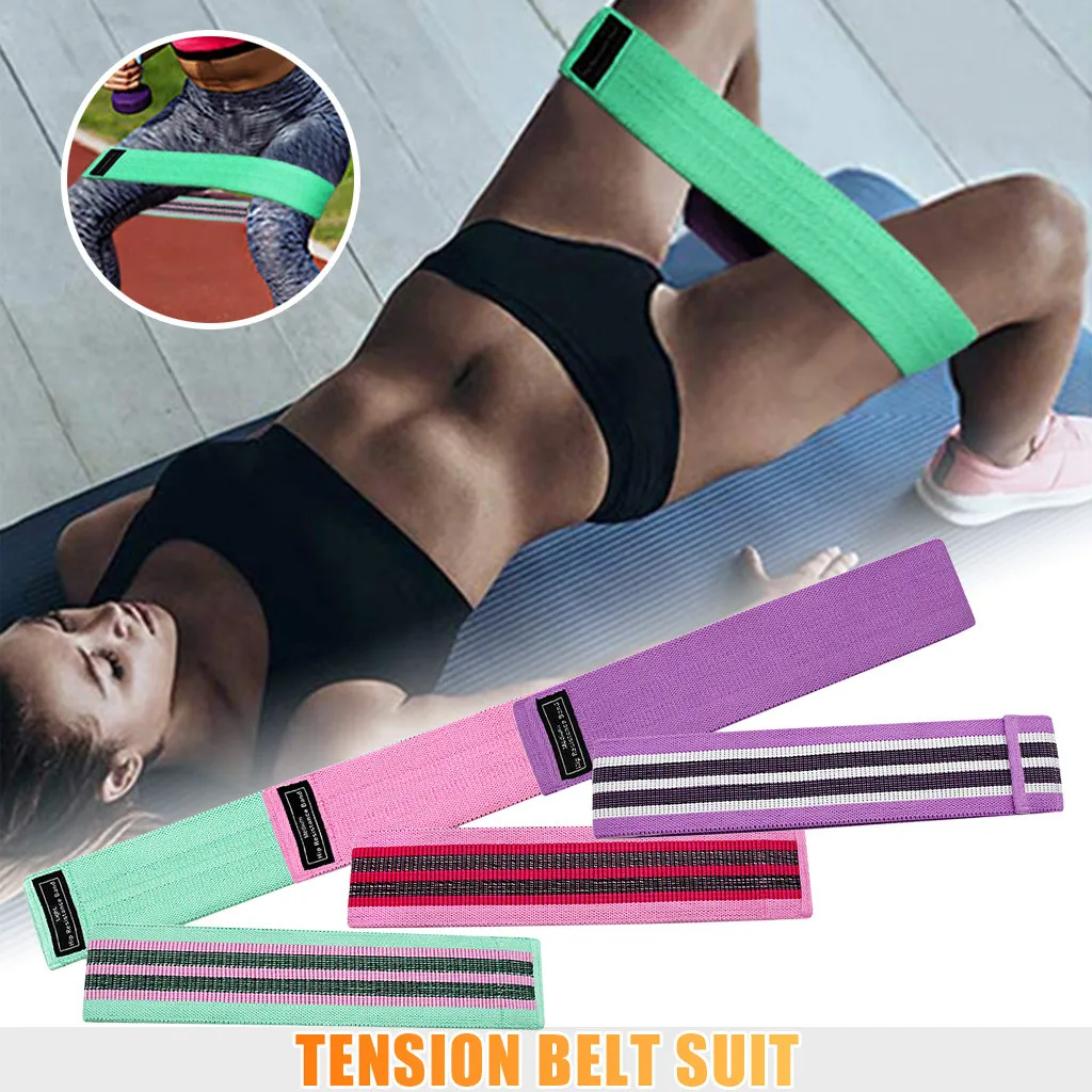 Exercise Resistance Belt фитнес резинки набор 5