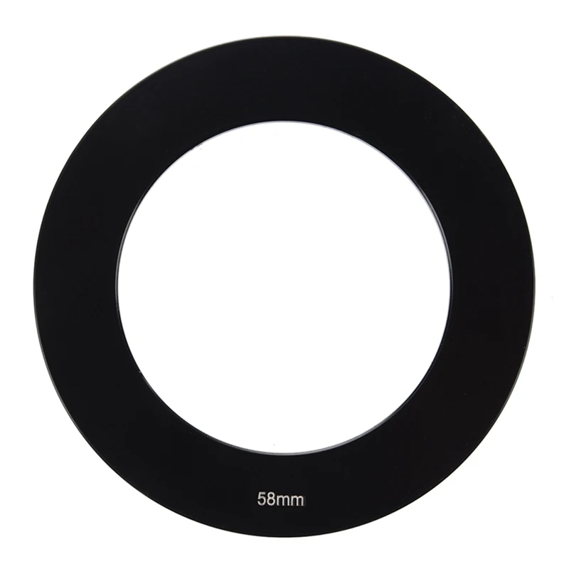 Держатель фильтра 58 мм объектив черный металлический адаптер кольцо для серии