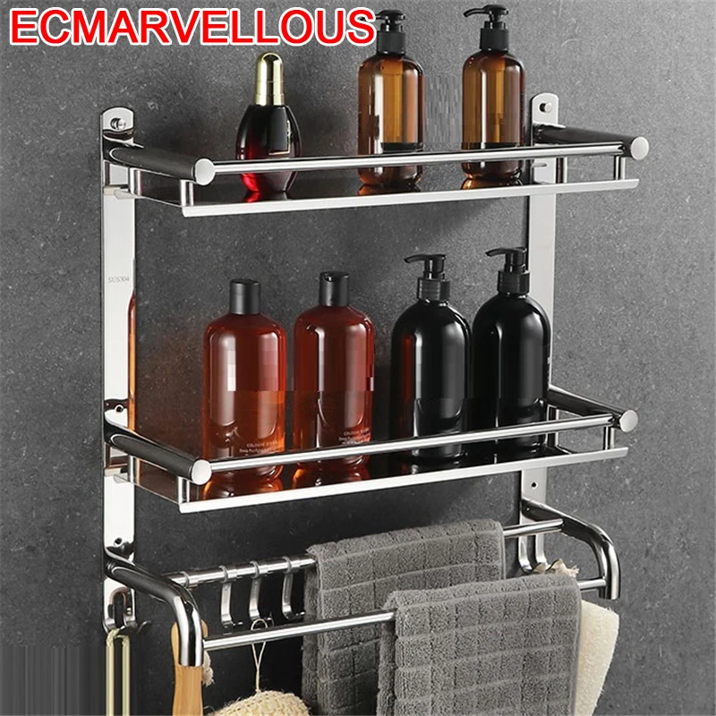 Etagere Repisas Badkamer аксессуары фен аксессуары полки Salle De Bain Banheiro настенная полка-органайзер для ванной