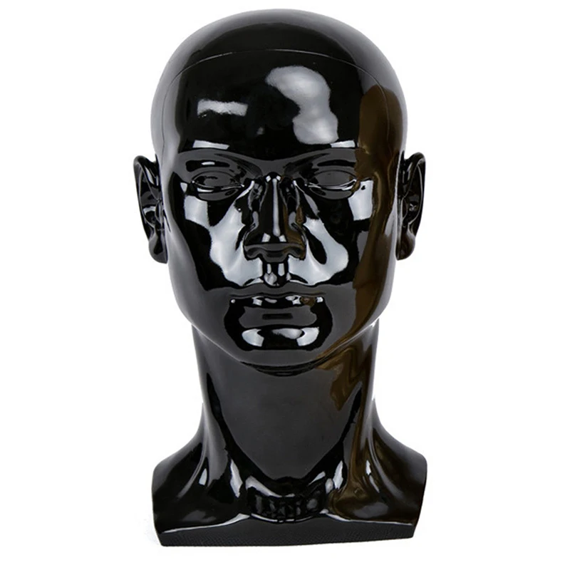 

Holder Head Wig Model Hats Goggles Stand Male PVC Display 30cm 1XHigh Quality Universal Pro Popular Hot