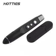 USB беспроводной Powerpoint презентация пульт дистанционного управления для ppt-презентаций красная лазерная указка ручка для настольного ноутбука