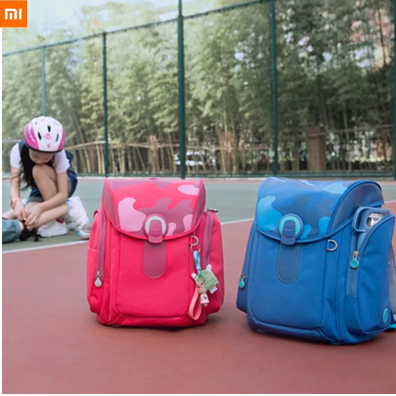 Горячая Xiaomi сумка ночного видения 13л водонепроницаемые детские школьные сумки для студентов декомпрессионные спинномозговые грязестойкие детский школьный рюкзак 1-3-6
