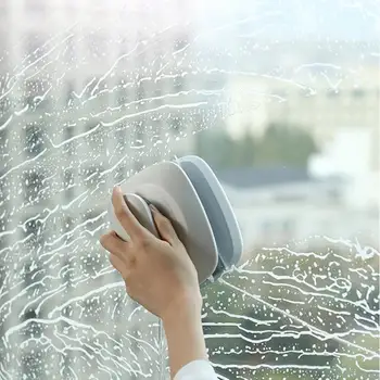 

Convenience Adjustable Double Faced Glass Cleaner Magnetic Window Suitable For Double-Layer Hollow Glass Cleaning Tools