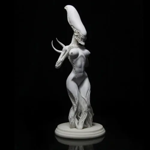 1/6 Неокрашенная статуя Xenomorph Queen из смолы Takeya Takayuki модель Alien Gk Новинка|Игровые