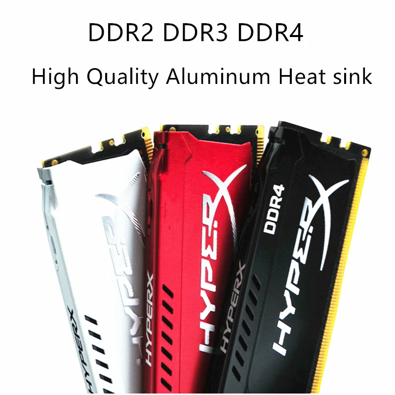 RAM Heatsink Radiator 2PCS Cooling Heat Sink Cooler For DDR2 DDR3 DDR4 Desktop Memory Heat Dissipation Pad
