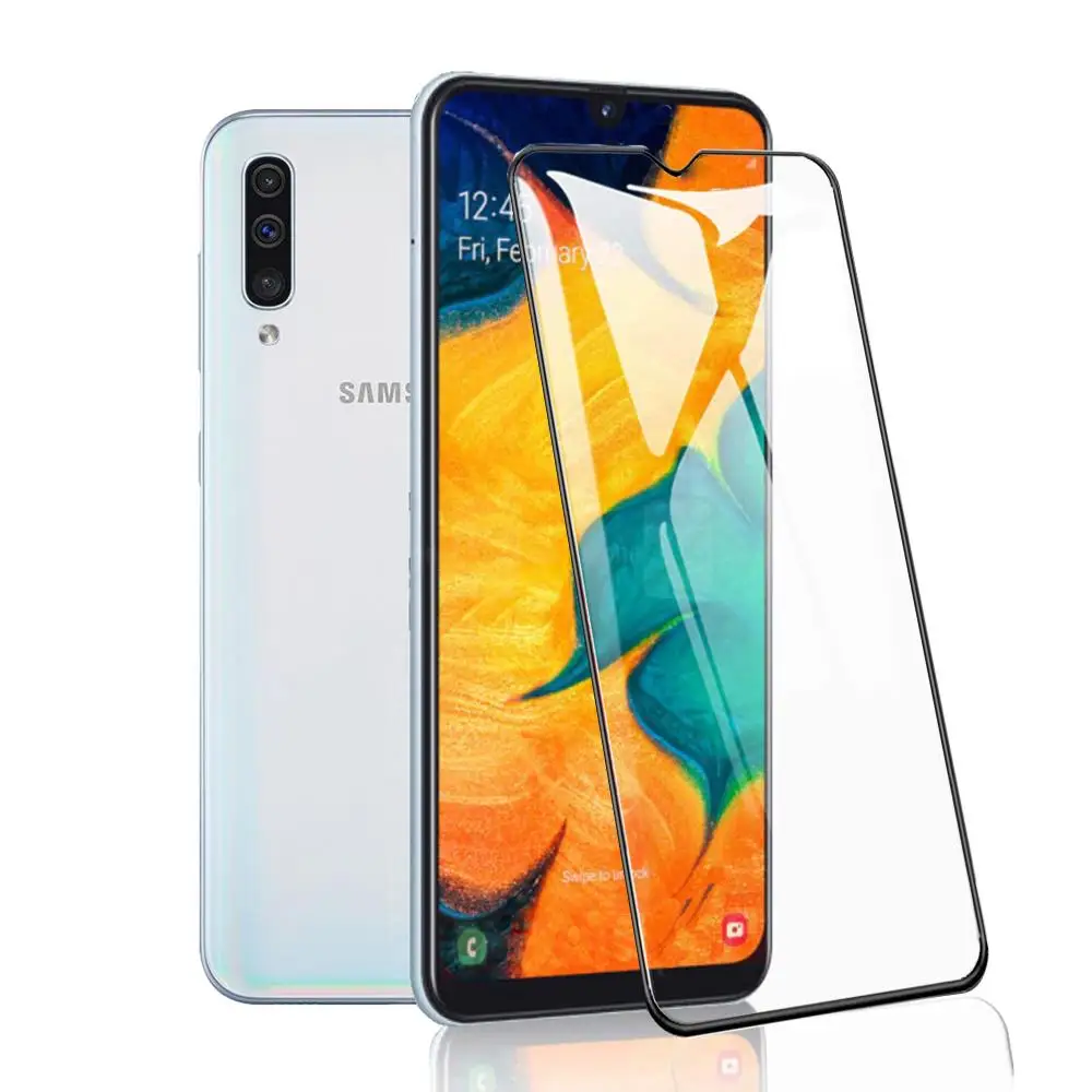 Защитное стекло закаленное для samsung galaxy a20/a30/a50/sansung a50/30a/20a/30/20/50a | Мобильные