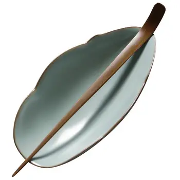 

1 Set Of Tea Scoops Tea Spoon Bamboo Tea Tools Teaware Tea Supplies (Cyan)