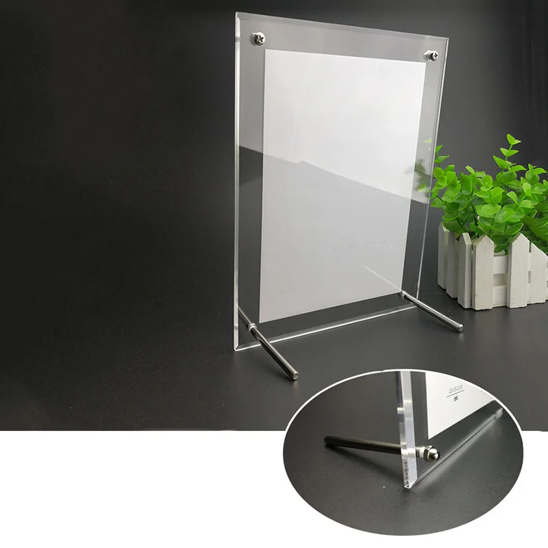 А5/А4 акриловая фоторамка сертификат постер для кемпинга витрина с 1 набором