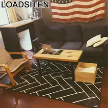 Пушистый черный ванная комната дети Alfombra Dormitorio Tapis Priere Tapete Sala De Estar диван площадь Dywanik ковер килим для гостиной