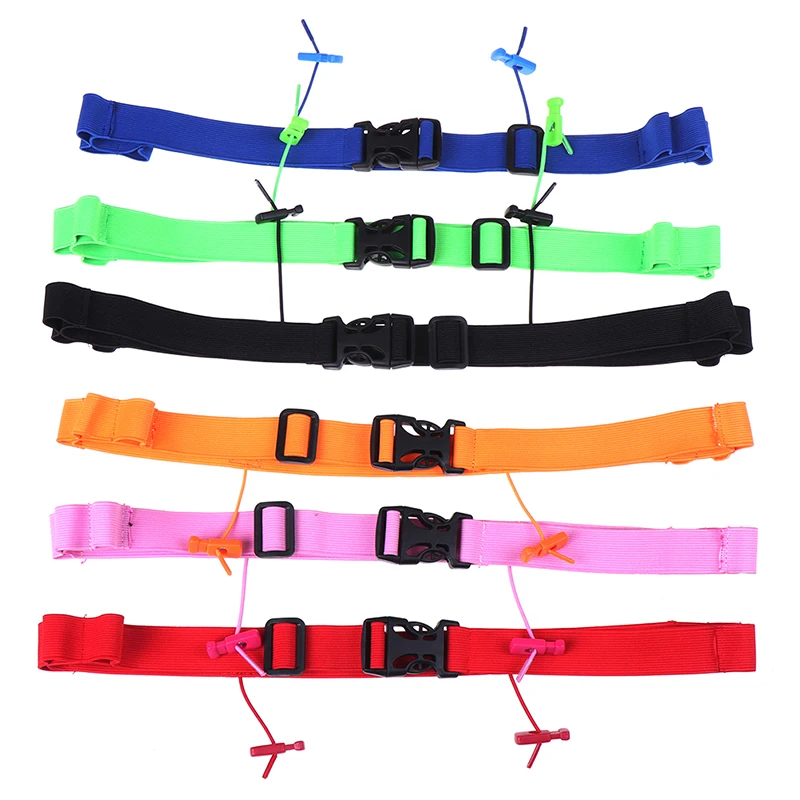 Unisex Running Race Number Belt Waist Pack Bib Holder For Triathlon Cycling Motor with 6 Gel Loops | Спорт и развлечения