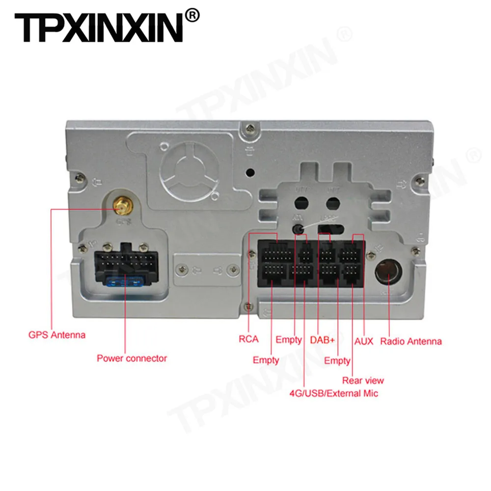 4+128G Carplay Car Radio 2 Din Stereo Receiver Android 10 For Hyundai Tucson IX35 2014 2015 2016 2017 2018 GPS Player Audio Unit