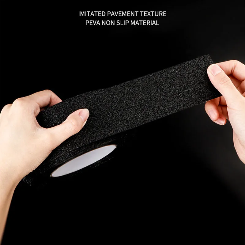 Scooter non-slip sticker Tape 2.5cm 5cm Skate Skateboard Sandpaper Tape waterproof for Swimming pool outdoor tool handle