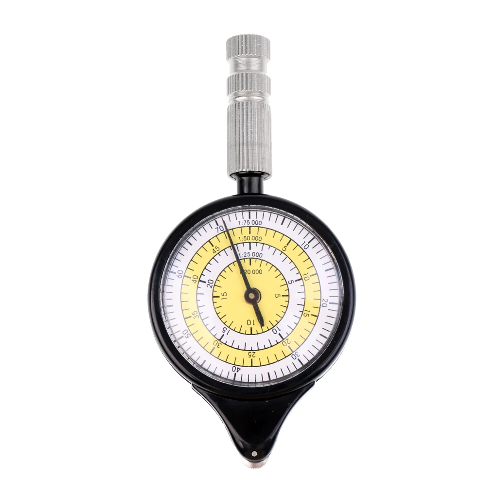 Multifunction Distance Calculator Map Measurer Reading Compass for Survival Hiking Camping