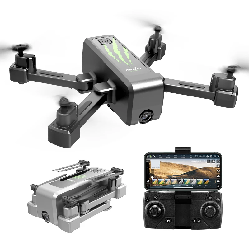 Профессиональный Дрон с регулировкой 4K HD с двойной камерой WiFi FPV Follow Me Drone RTF 16 МП камера RC Квадрокоптер вертолет