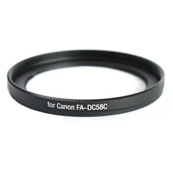 

Metal Fa-Dc58c Lens Filter Adapter Mount 58mm Thread For Canon Powershot G1 X