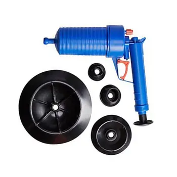 

Air Power Drain Blaster Tool High Pressure Powerful Manual Sink Plunger Opener Cleaner Pump For Bathtub Pipe Sewer