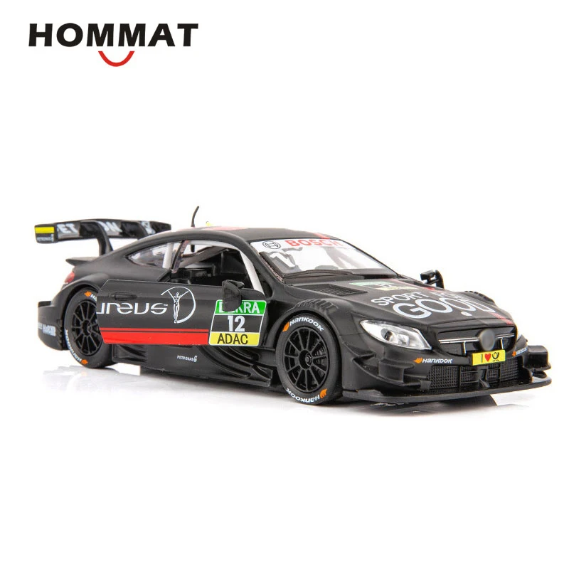 Hommate 1:32 AMG C63 DTM гоночный автомобиль сплав металла моделирование литые игрушечные машинки модель автомобиля подарок автомобили игрушки для детей