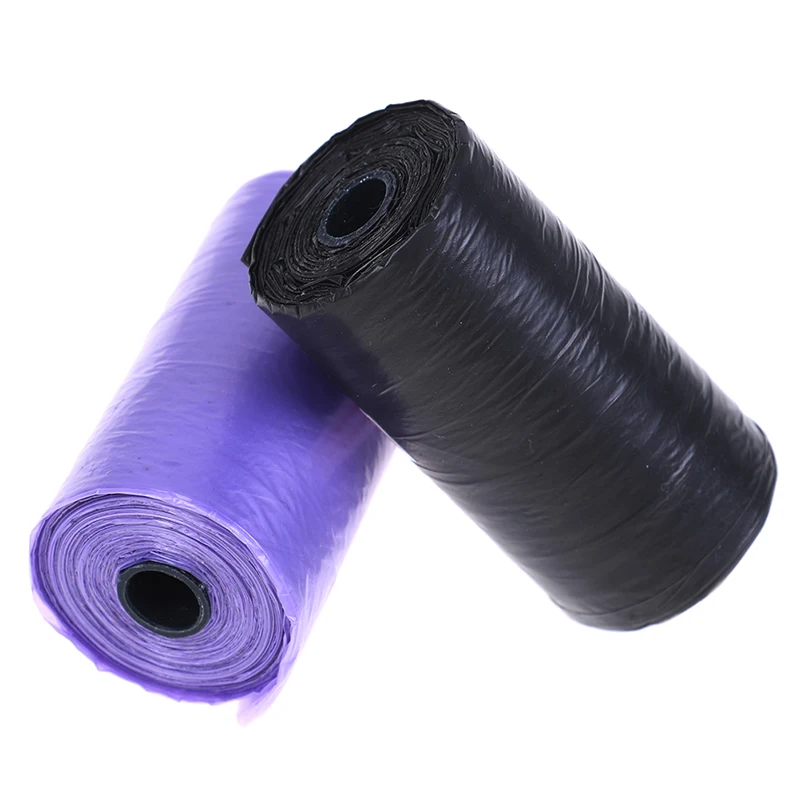 20Pcs Biodegradable Pet Pick Up Plastic Garbage Bags Colors Thick Convenient Cleaning Waste Bag Small Trash Garbage Disposal