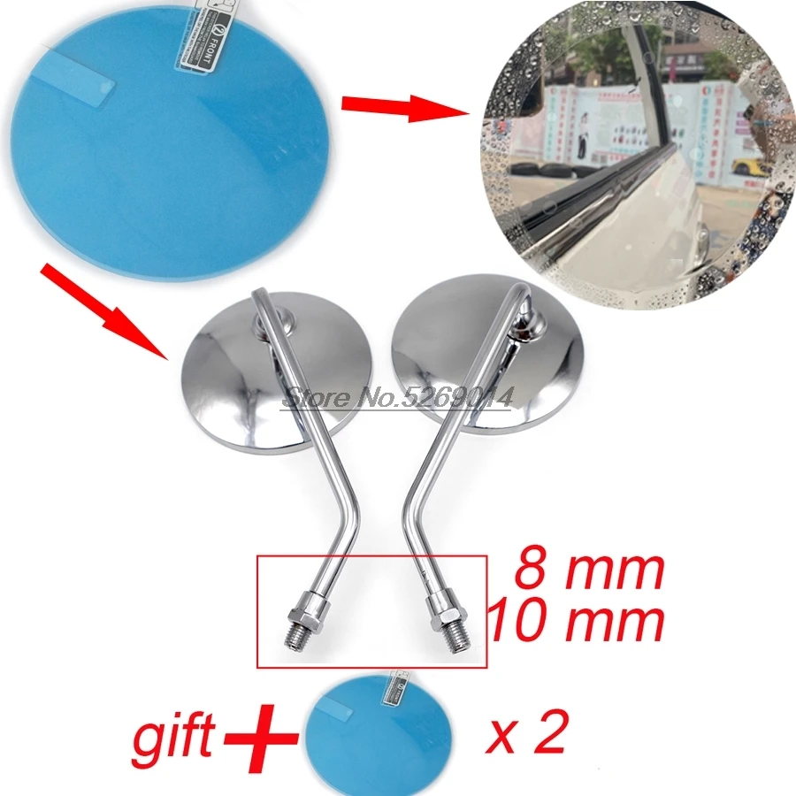 Original with waterproof cover Motorcycle Mirror Side mirror for Honda Cbr 600 Rr 2006 Crf 230 Accessories | Автомобили и