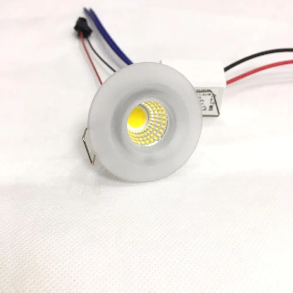 5Stück 3 W светодиодный мини Einbauleuchte круглый verstellbarer пятно Deckenlampe 230 V светодиодный-Schrankleuchte