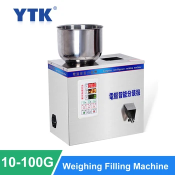 

100G Powder Granules Filling Machine Tea Leaf Grain Bean Weighing Packing Machine Large Particle Filling